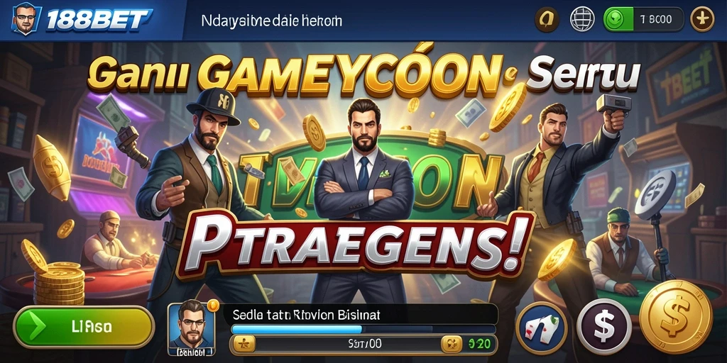 Tampilan gameplay Tycoon yang menarik dan penuh strategi di 188BET.