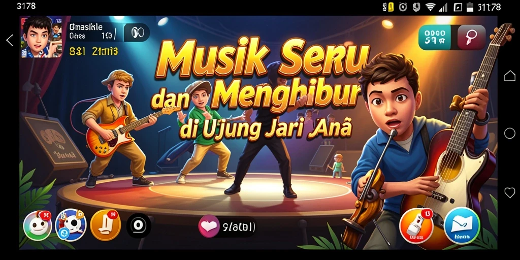 Tampilan gameplay 3178 yang penuh warna dan interaktif.