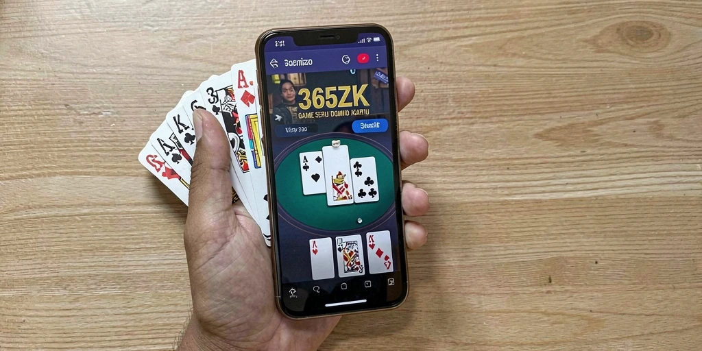 Tampilan menarik dari gameplay Domino di 365ZK yang seru.
