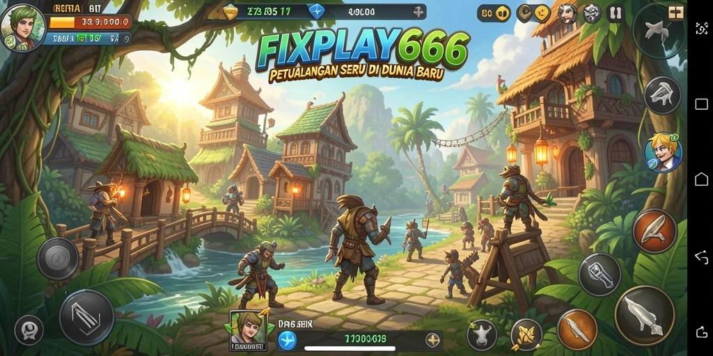 Tampilan gameplay FIXPLAY666 dengan petualangan yang mendebarkan.