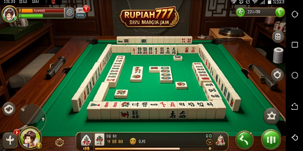 Tampilan gameplay RUPIAH777 yang menantang di Mahjong.