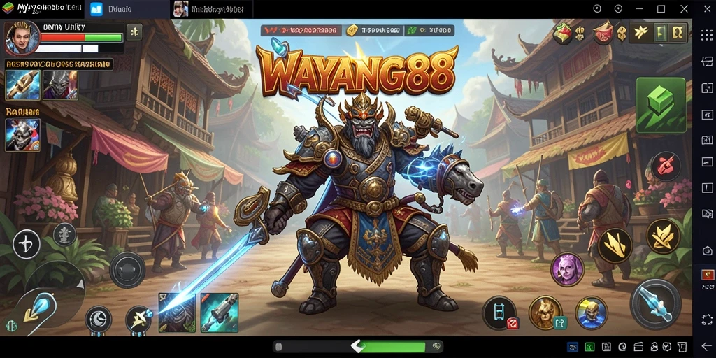 Tampilan antarmuka utama WAYANG88 yang intuitif dan praktis.